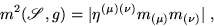 \begin{displaymath}m^2({\mycal S},g) = \vert\eta^{{(\mu)}{(\nu)}}
m_{(\mu)} m_{(\nu)}\vert\;,\end{displaymath}